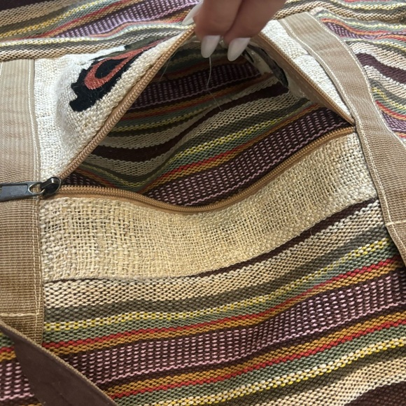 Grateful Dead Embroidered Dancing Bear Gheri Duffel Bag - Picture 3 of 5